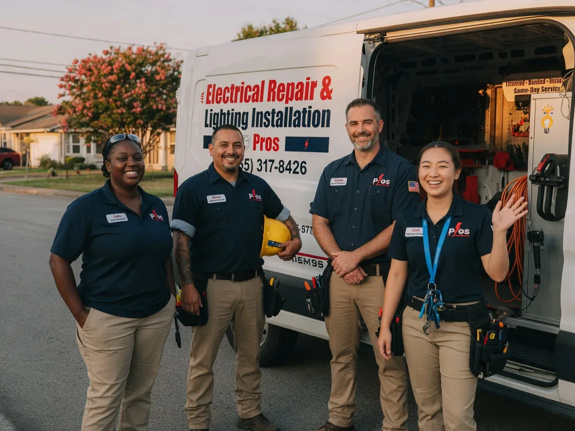 Licensed Electrician company in Frost, TX